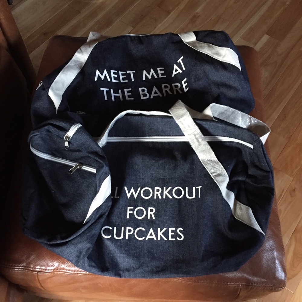 2 Gym bags, 1 is new!